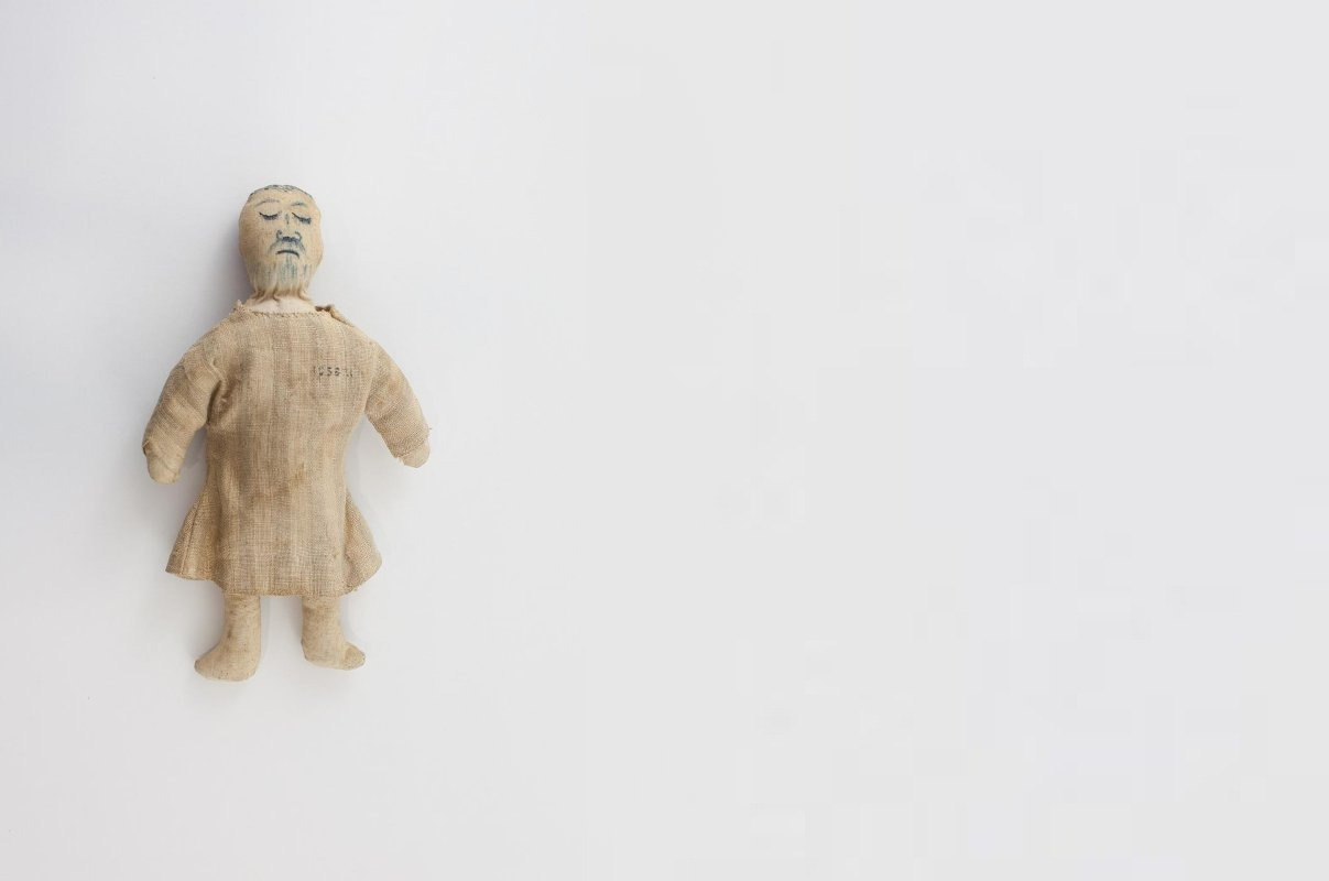 Самодельная кукла из фондов Музея истории ГУЛАГа, 1940-е — конец 1980-х годов © Государственный Музей истории ГУЛАГа