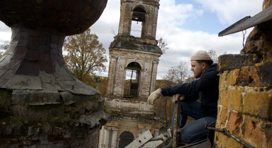 На куполе церкви в Неронове © Одиссей Буртин