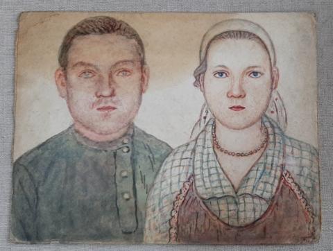 Двойной портрет. Мужчина и женщина