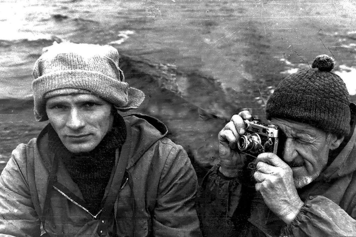 Александр Чистяков и Петр Демант (справа), автор романа «Зекамерон ХХ века», 1970-е годы © Архив Ивана Паникарова