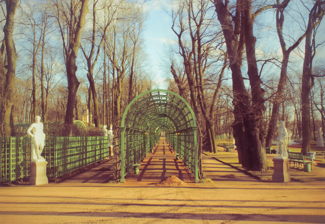 Летний Сад в Санкт-Петербурге 