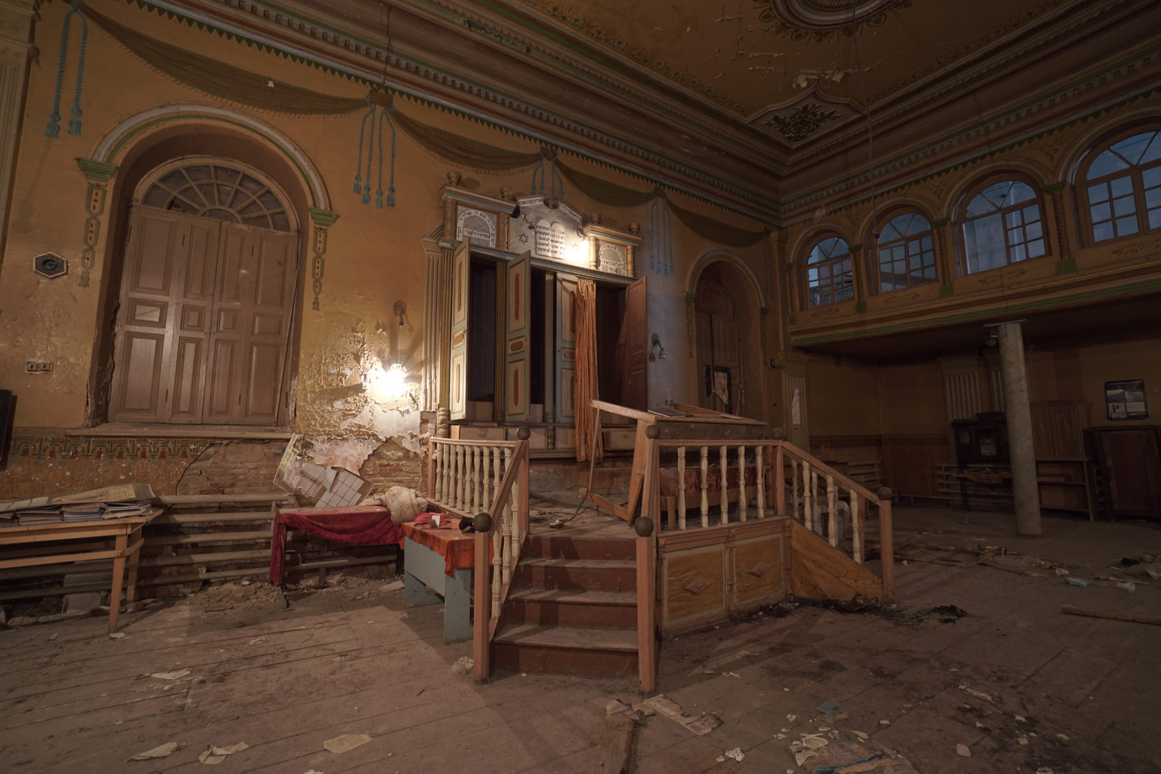 Внутри синагоги в Буйнакске © alanicamuseum.art