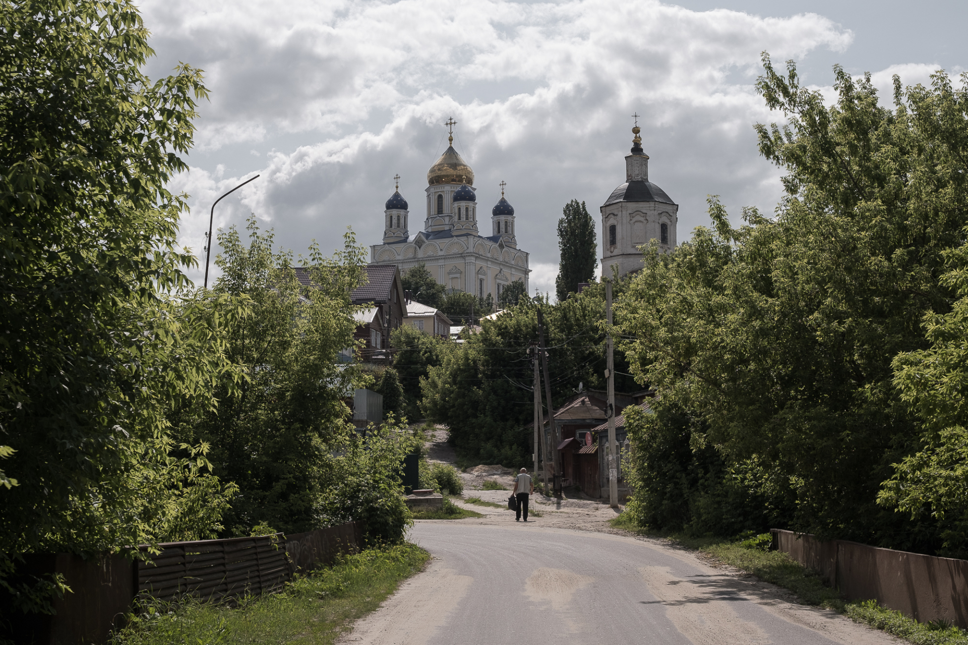 Панорама Ельца с видом на Вознесенский собор, построенный в 1845–1889 годах по проекту Константина Тона © Наташа Лозинская