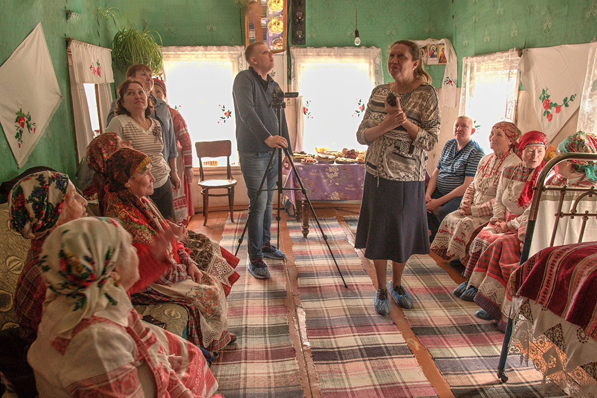 В одной из экспедиций, организованной «Публичным архивом традиционной культуры севера Удмуртии» © Sep Community
