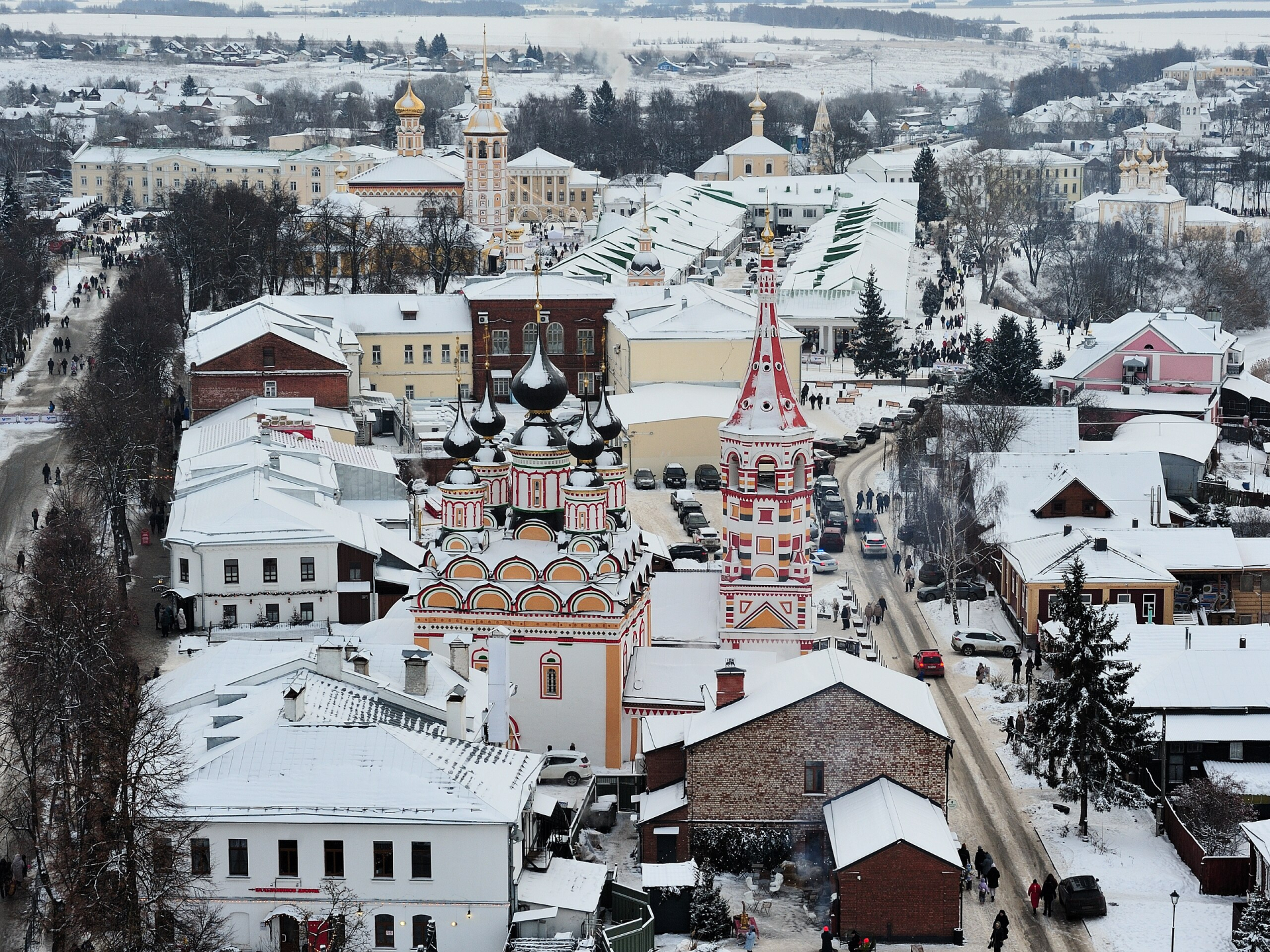 Центр Суздаля © Vsatinet / WikiCommons