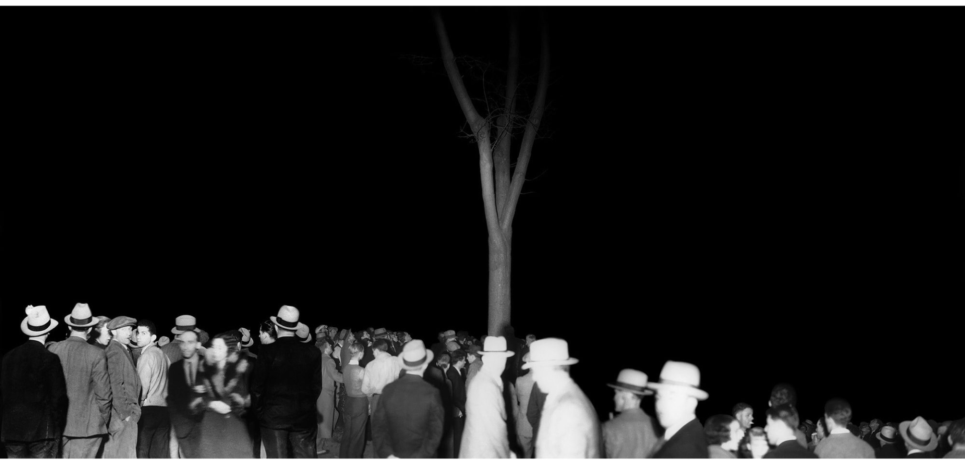 Ken Gonsalez-Day. The Wonder Gaze: Lynching of Thomas Thurmond and John Holmes, from Erased Lynching Series, 2006 © Ken Gonsalez-Day