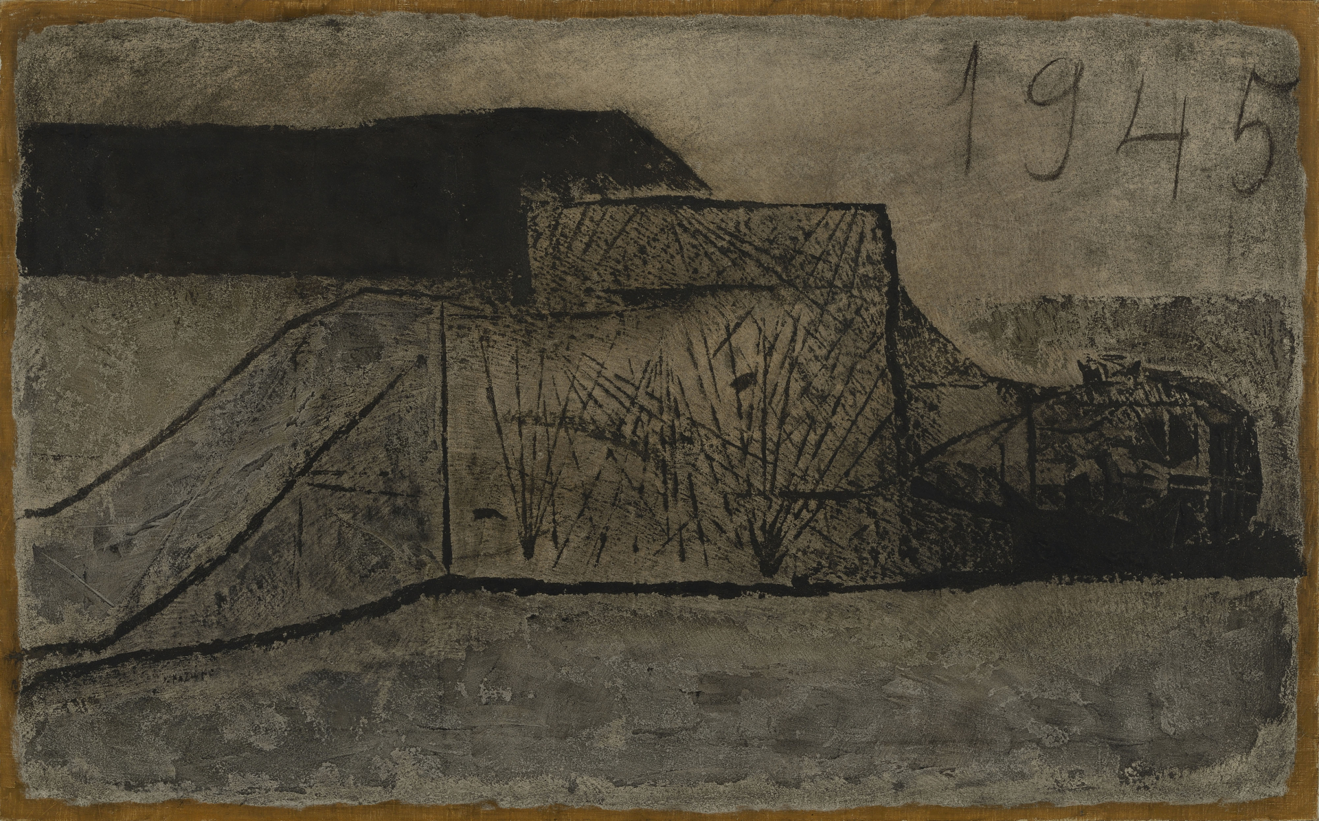 Ясуо Кадзуки. 1945, 1959 год © Художественный музей префектуры Ямагути