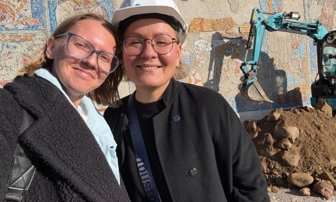 Активистки Наталья Кузьмина и Наталья Анищенко  © Наталья Кузьмина