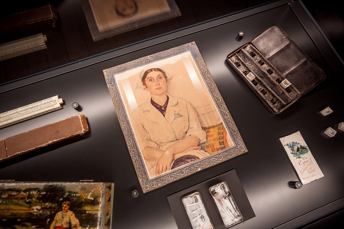 Фрагмент старой экспозиции Музея истории ГУЛАГа © Ярко. Студия светового дизайна