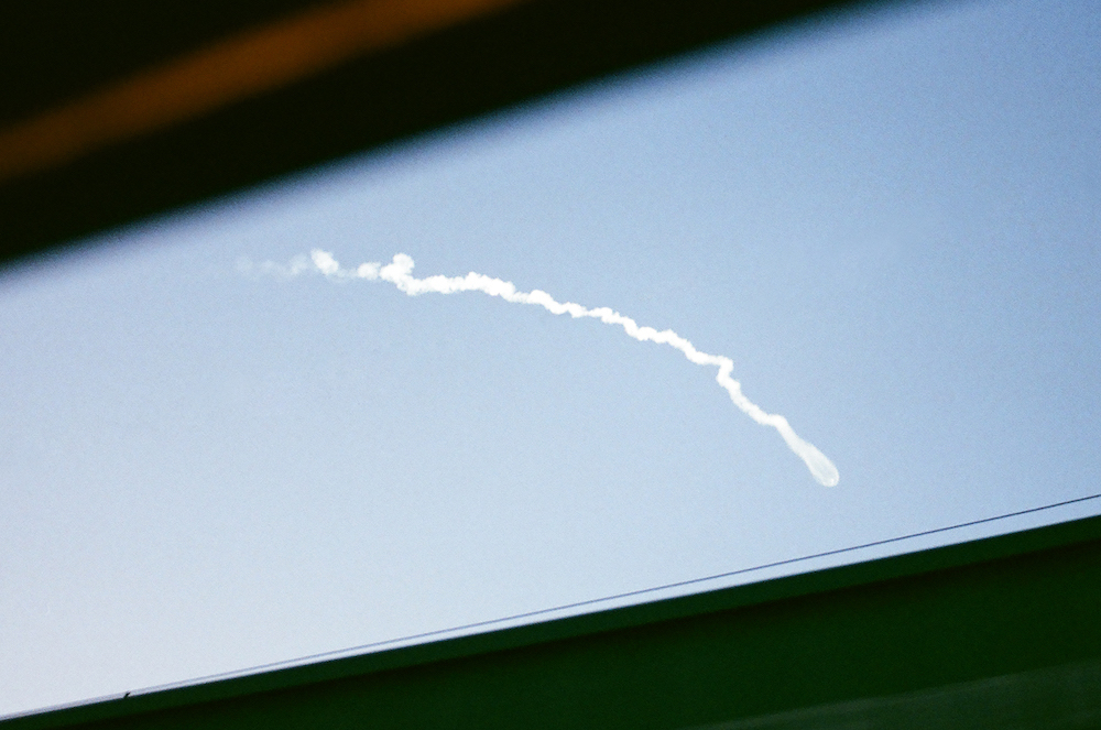 Первые ступени ракеты-носителя «Союз» отсоединяются после запуска с космодрома Плесецк. Архангельская область, 2018 год © Поля падения