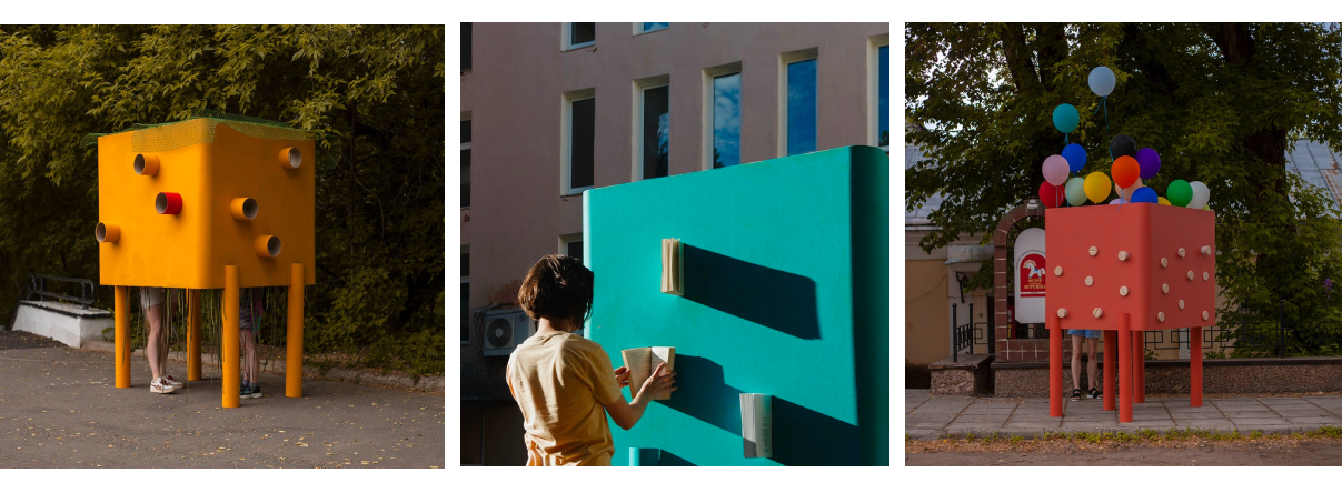 Кабинки проекта «Музей места» © mera makers