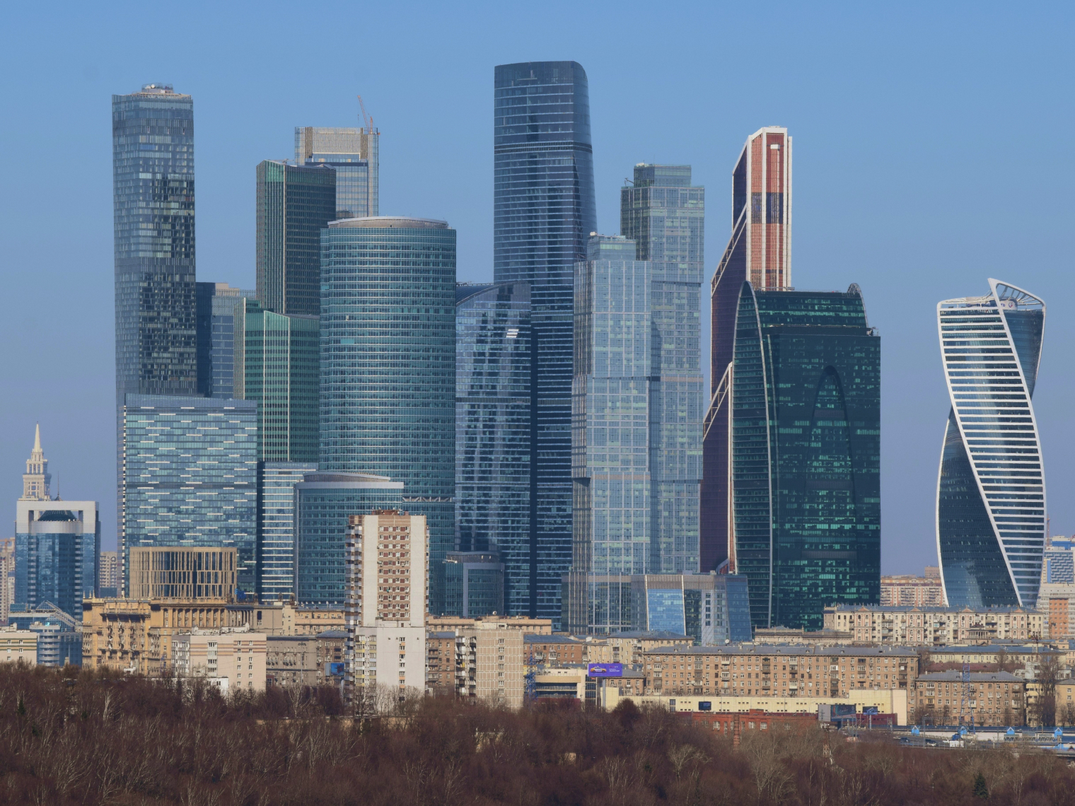 Москва-Сити, строится с 1996 года © Dzasohovich / WikiCommons
