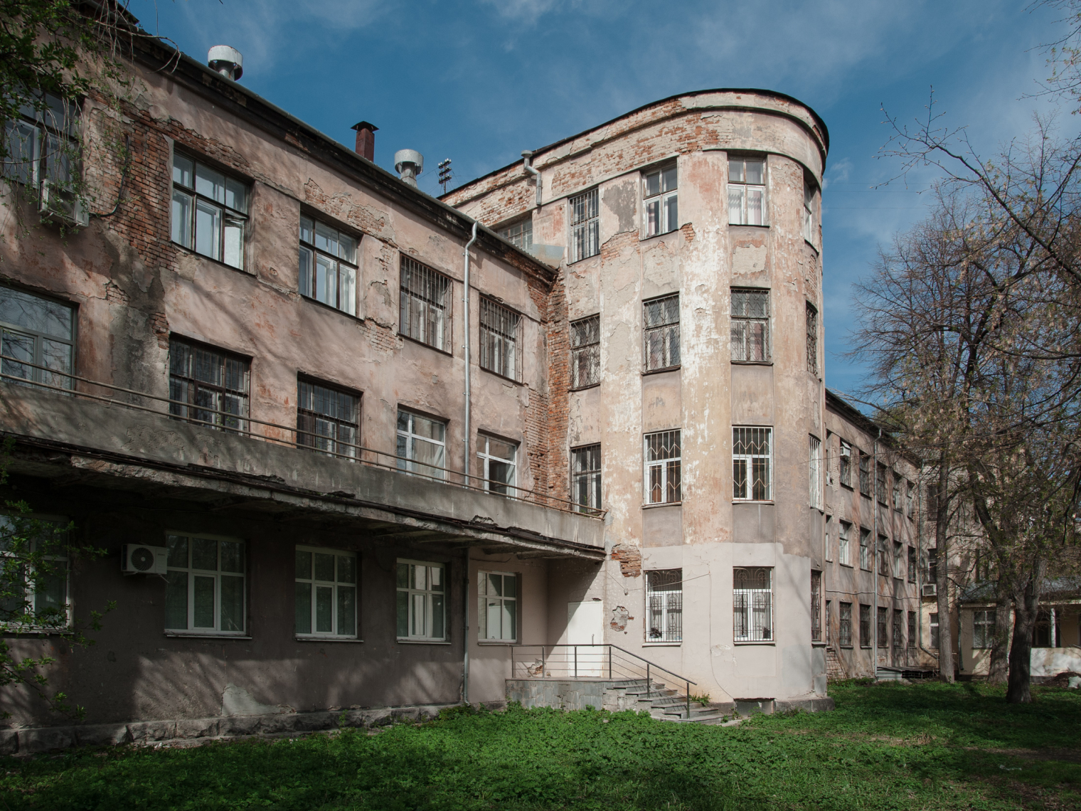 Детский сад и ясли в «Городке чекистов». Архитекторы Иван Антонов, Вениамин Соколов, Александр Стельмащук, Арсений Тумбасов, 1933 год © Евгений Комолов