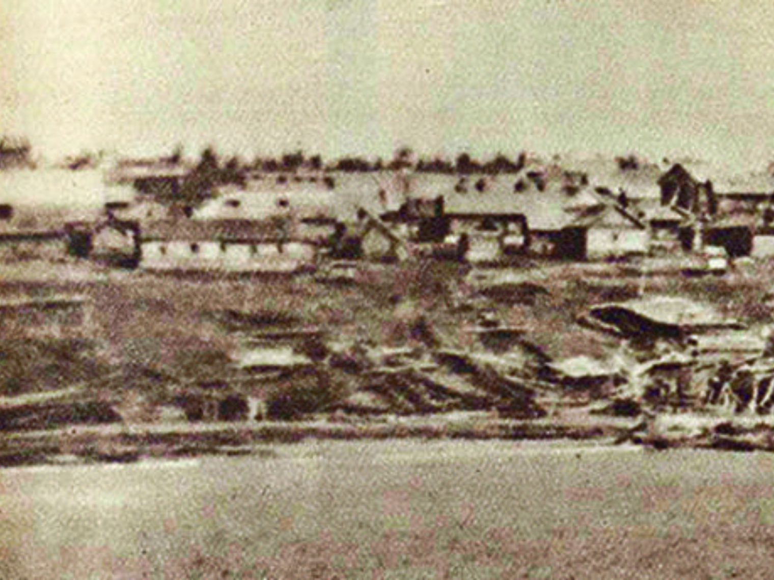 Игарка. Общий вид города © «СССР на стройке» № 11, 1932
