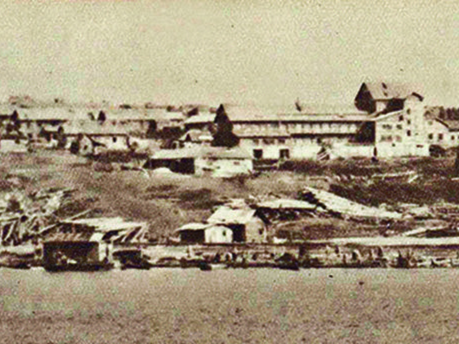 Игарка. Общий вид города © «СССР на стройке» № 11, 1932