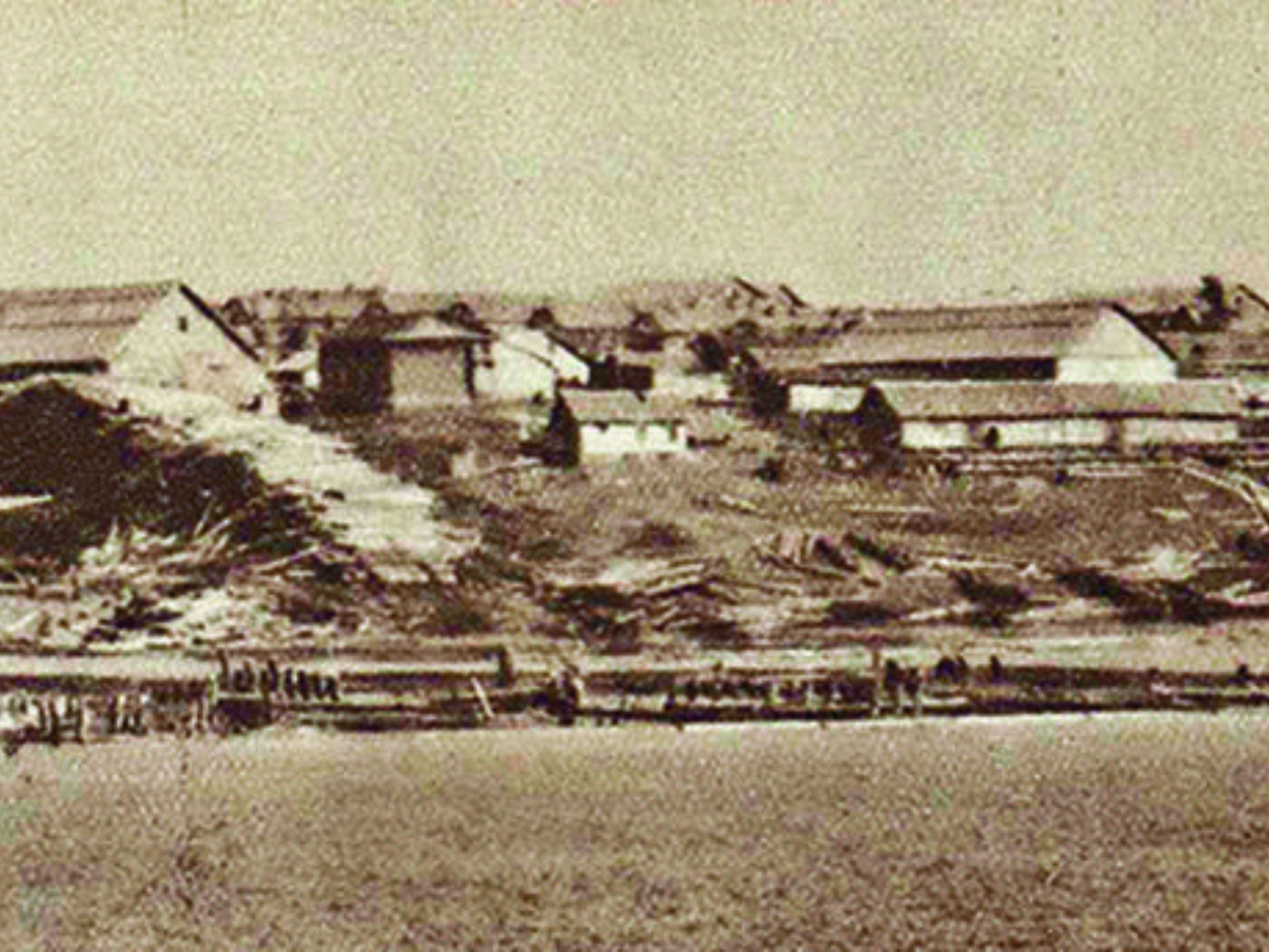 Игарка. Общий вид города © «СССР на стройке» № 11, 1932