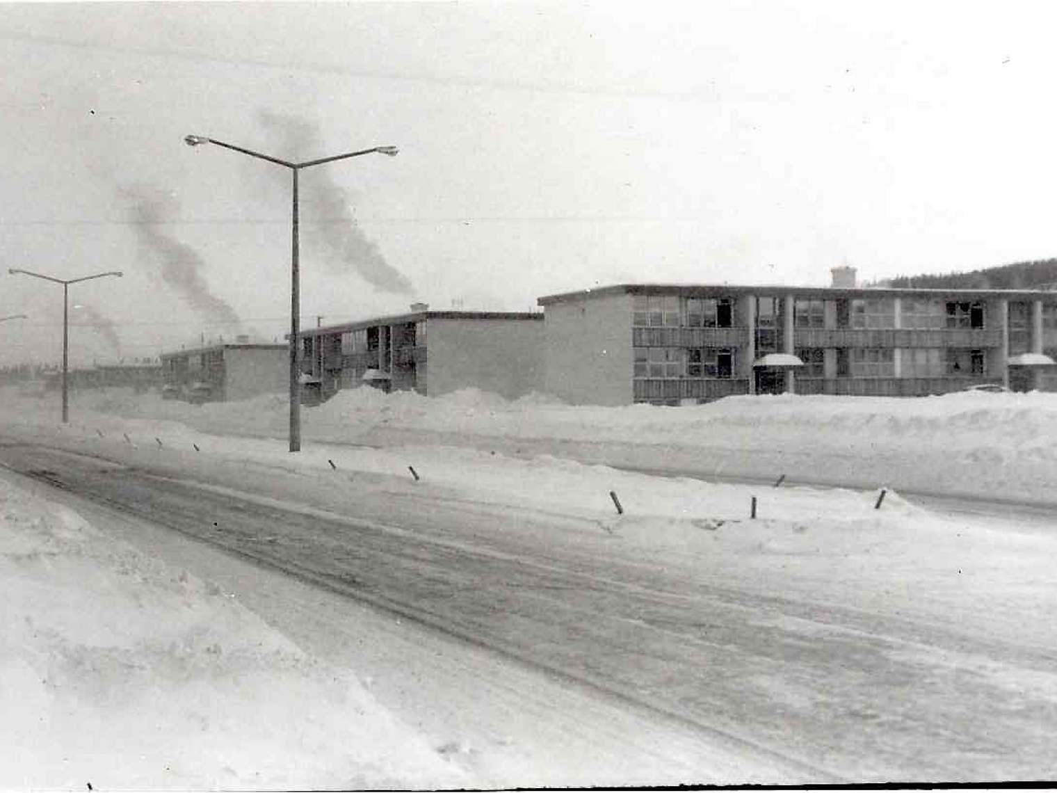 Шахтерский город Ганьон, провинция Квебек, Канада, 1962–1963 годы © David Dietlein