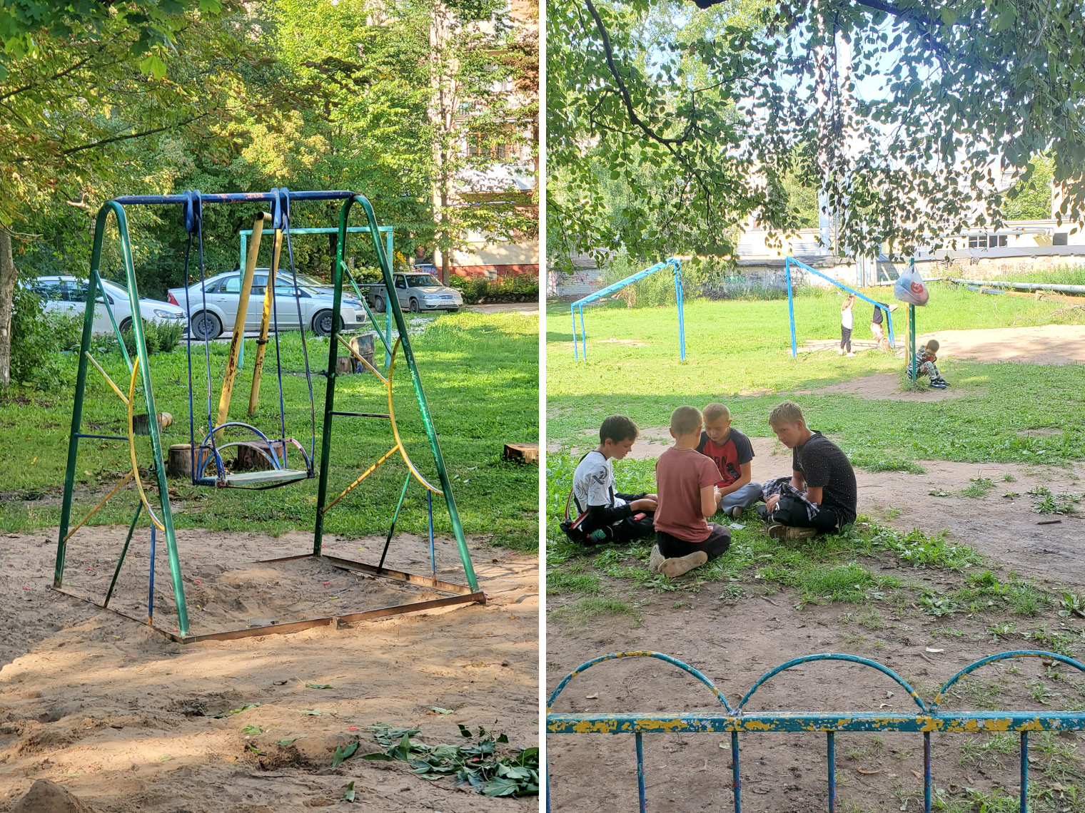 Детские площадки Великого Новгорода © Архив автора