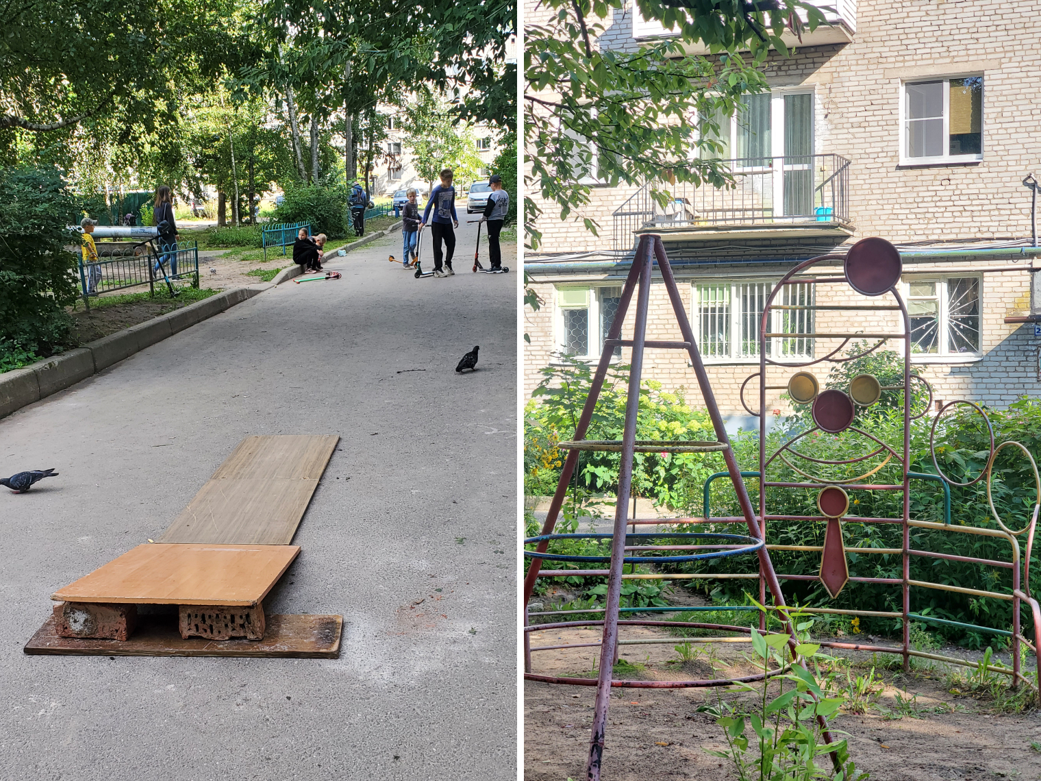 Детские площадки Великого Новгорода © Архив автора