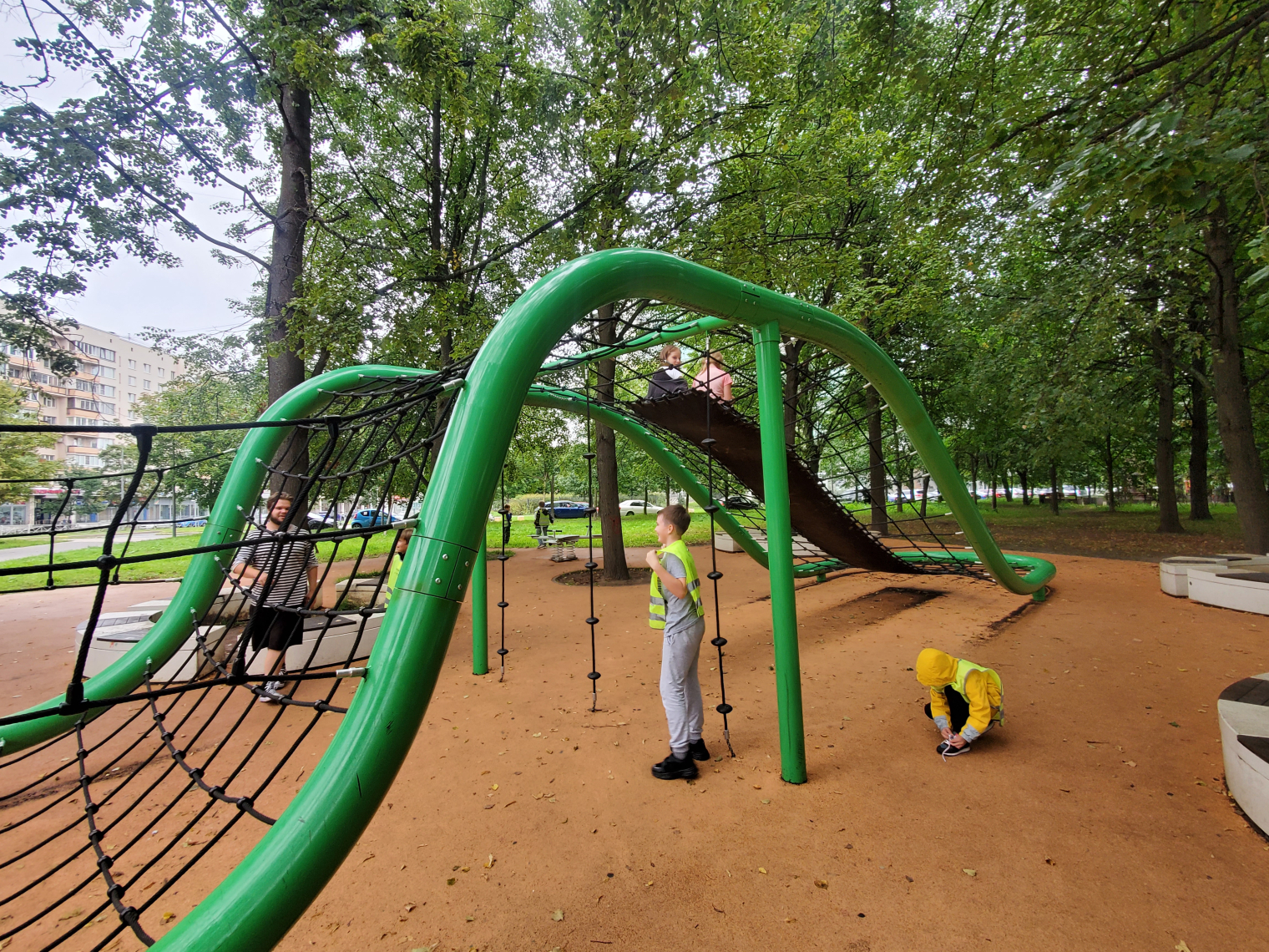 Новые детские площадки в Санкт-Петербурге © Архив автора