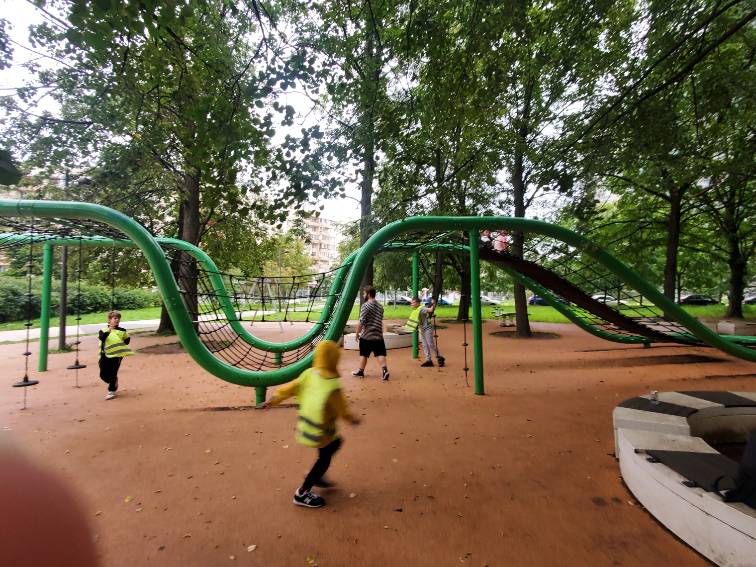 Новые детские площадки в Санкт-Петербурге © Архив автора