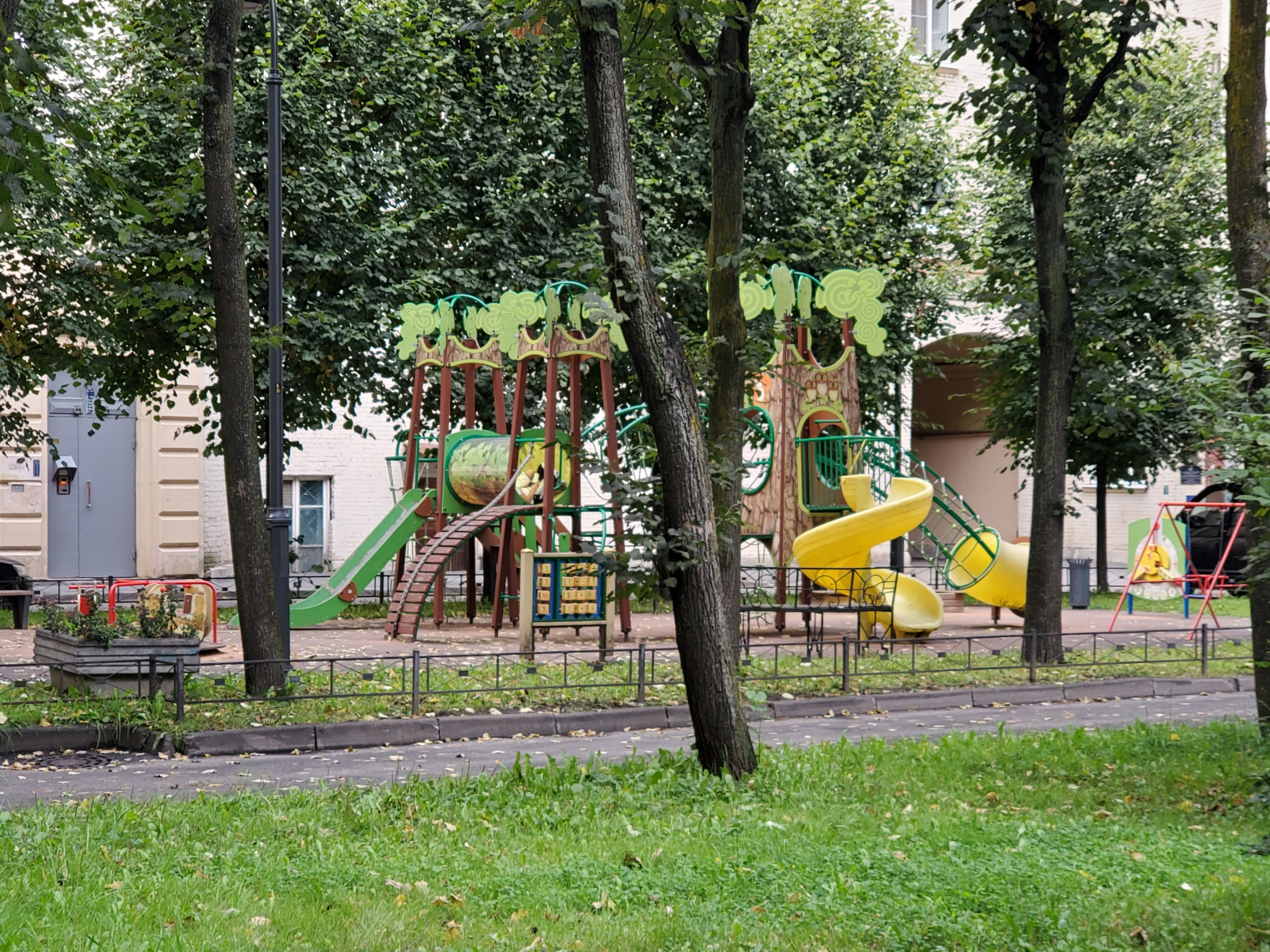 Новые детские площадки в Санкт-Петербурге © Архив автора