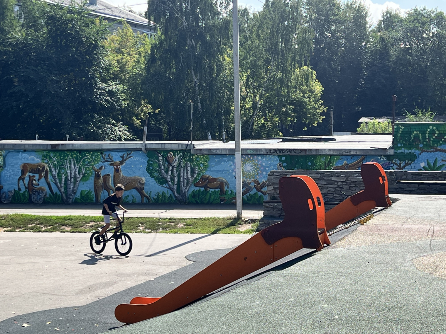 Новые детские площадки в Казани © Архив автора