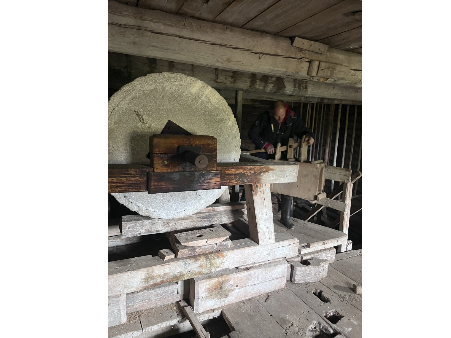 Внутри мельницы в Маслово © Мария Дятлова