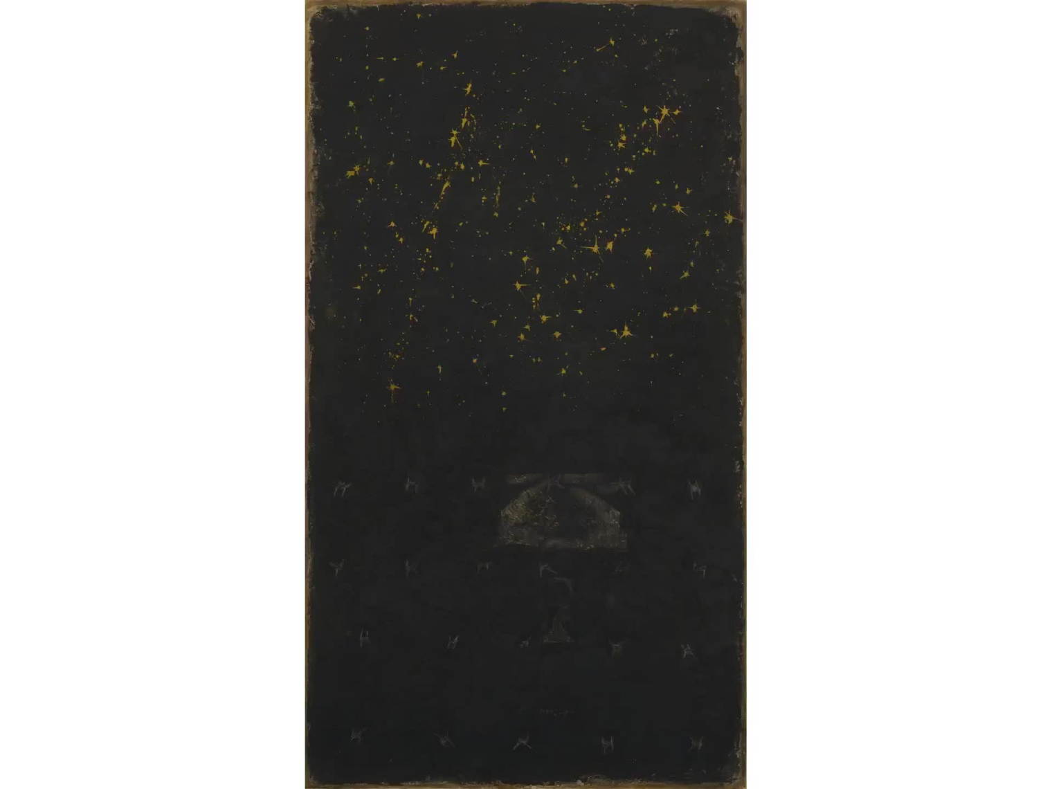 Ясуо Кадзуки. Лето в звездах, 1966 год © Художественный музей префектуры Ямагути