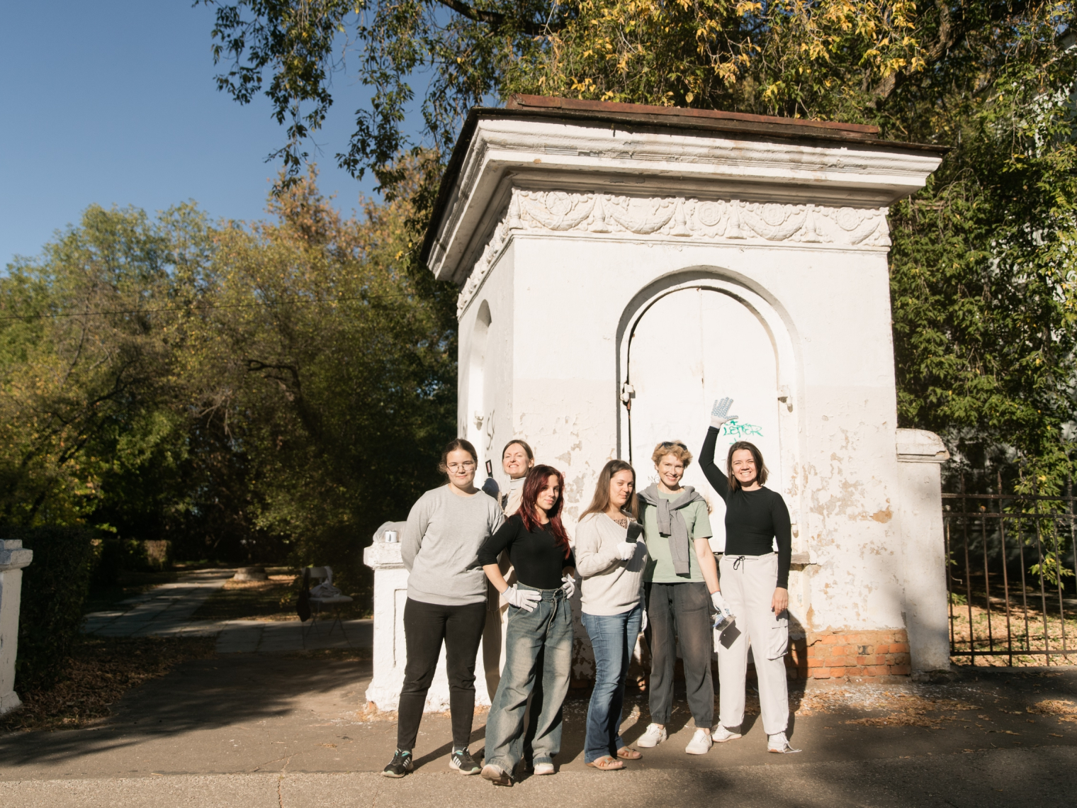 Павильон «Слово» после и до реставрации © Дарья Латышева