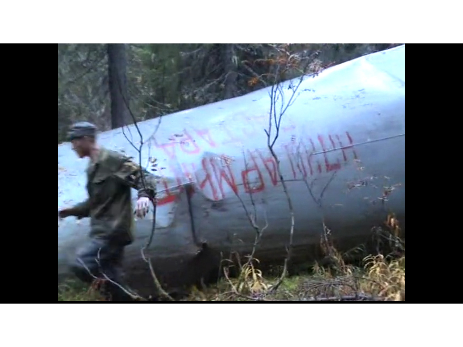  Фрагменты из видео-архива Сергея Конникова, вошедшие в фильм «Поля падения» © Поля падения