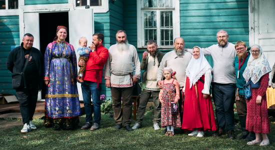 На одном из праздников в деревне Лампово © Фёдор Борисов